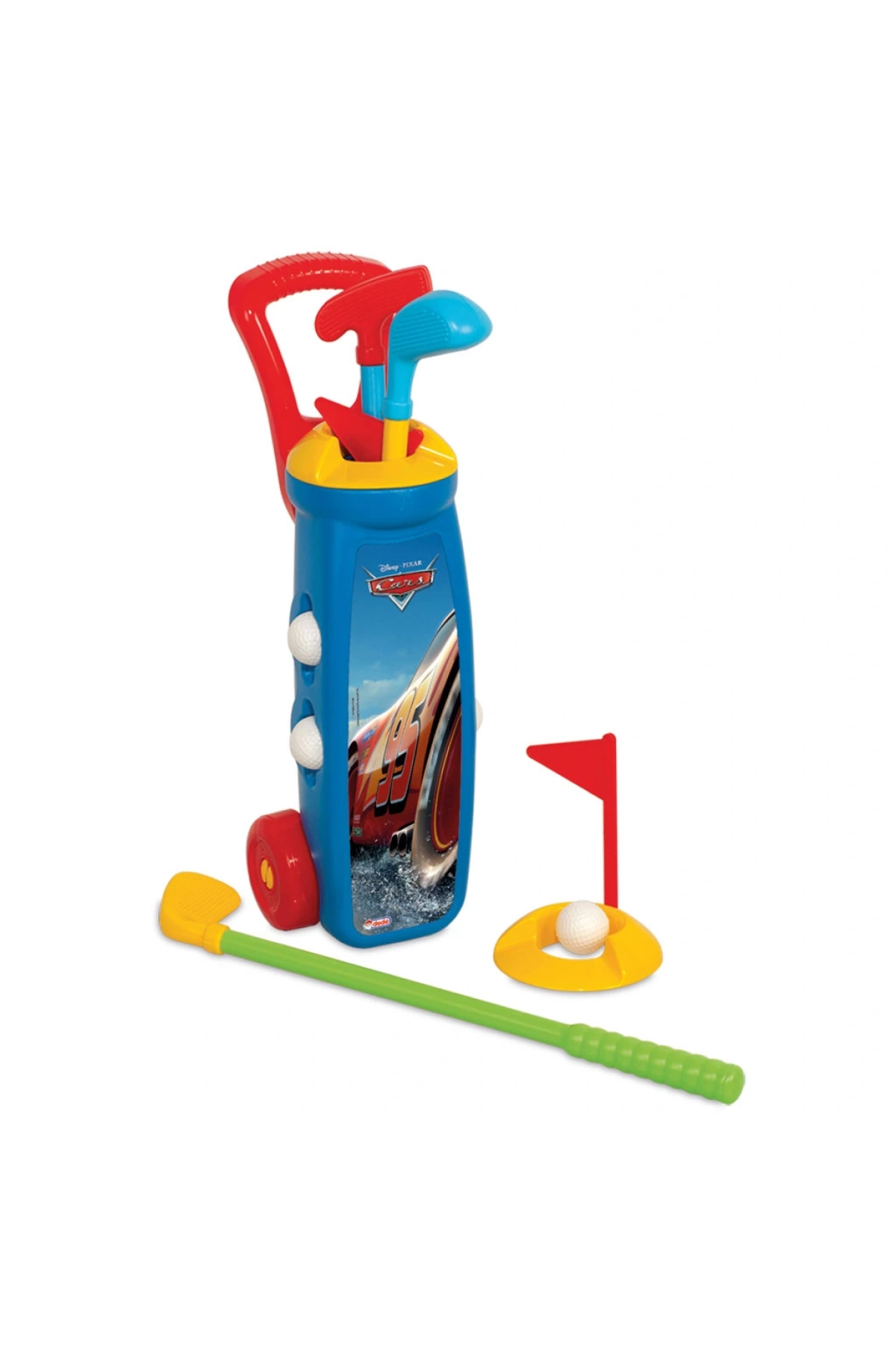Cars Golf Arabası - Golf Seti - Bahçe Oyuncakları - Golf Oyuncakları