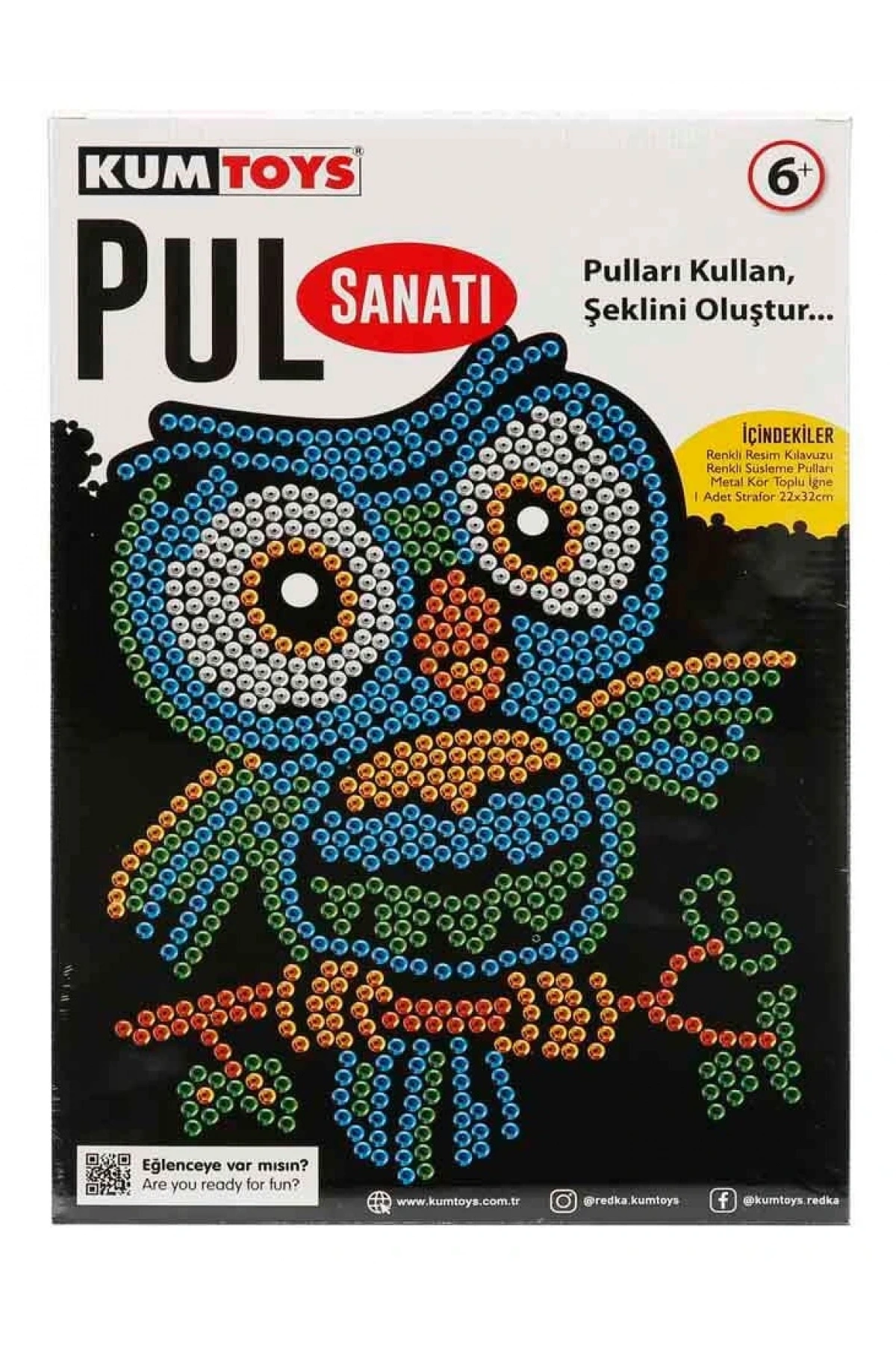 Kumtoys Pul Sanatı Hobi Seti- Sanat Seti - Pul Nakış Setleri - Pul ile Resim Seti