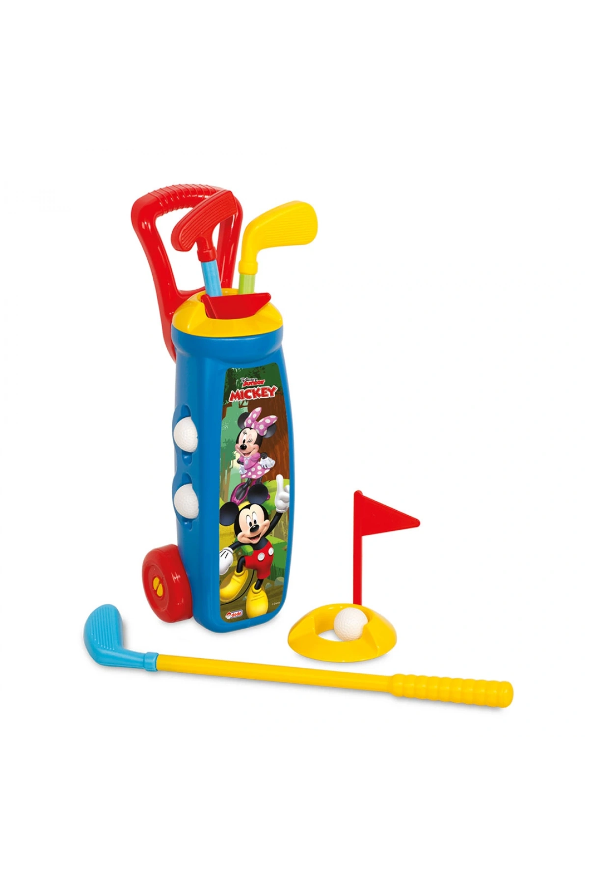 Mickey Mouse Golf Arabası - Golf Seti - Bahçe Oyuncakları - Golf Oyuncakları