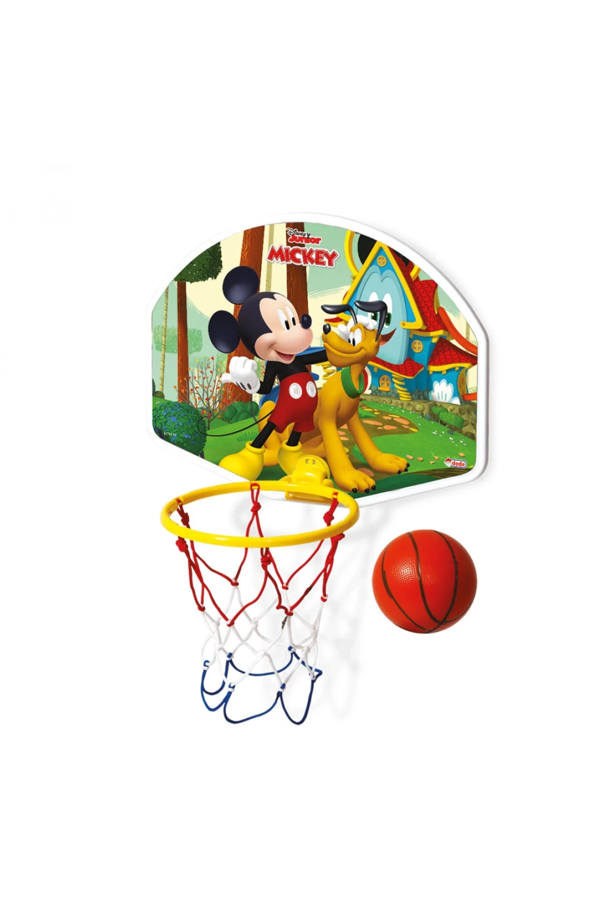 Mickey Mouse Orta Boy Pota Basketbol Seti - Spor Oyuncakları - Basket Seti