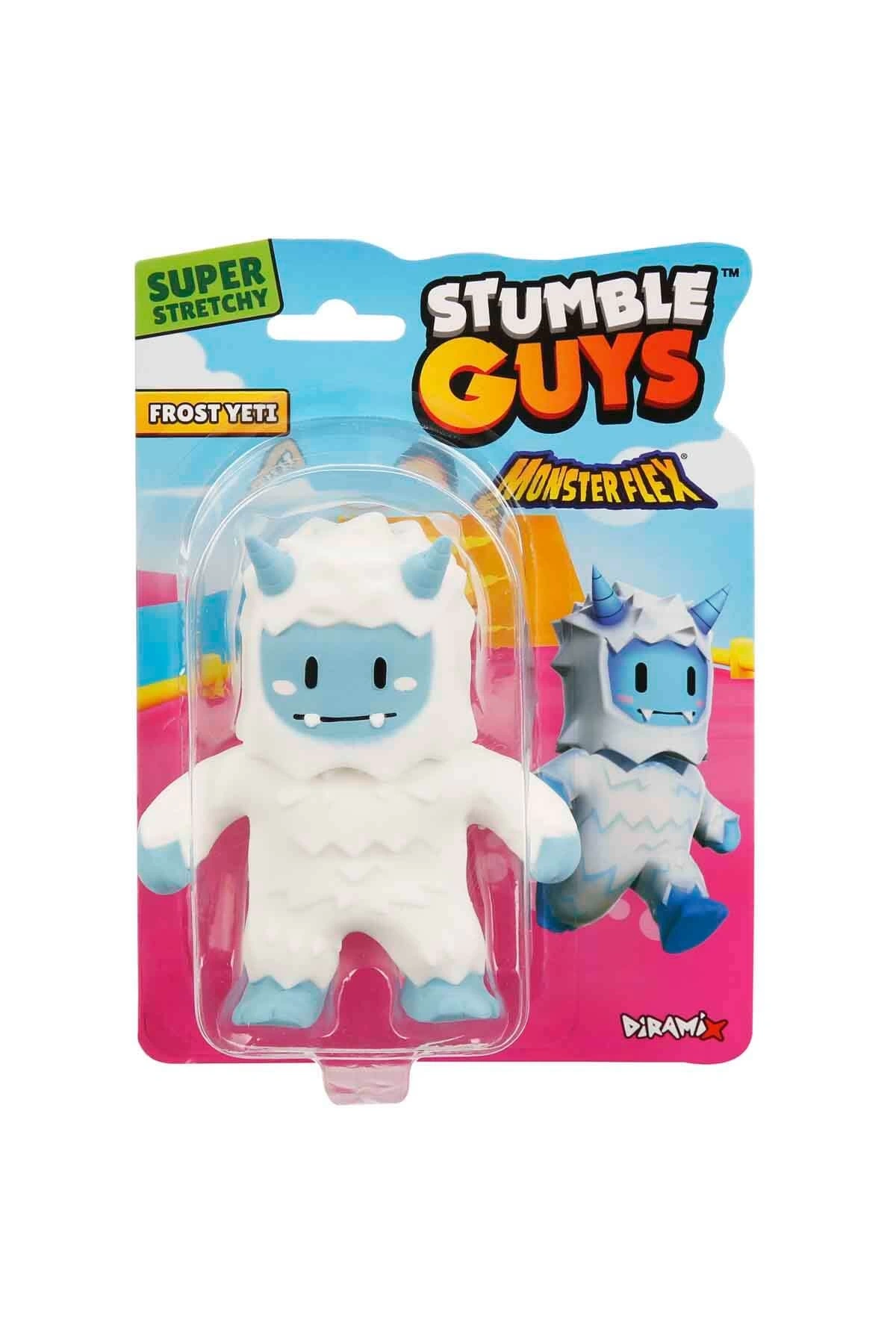 Monster Flex Stumble Guys Stretch Frost Yeti Figür - Stumble Guys Stretch Figür - Stumble Guys Oyuncakları
