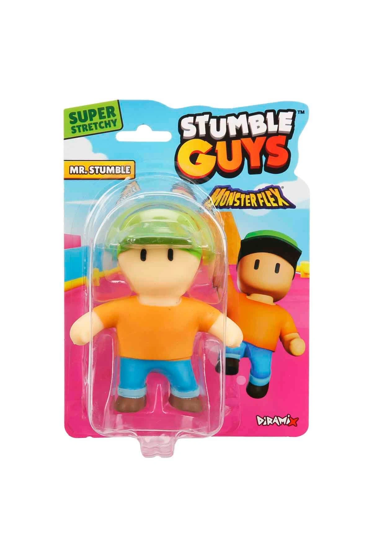 Monster Flex Stumble Guys Stretch Mr. Stumble Figür - Stumble Guys Stretch Figür - Stumble Guys Oyuncakları