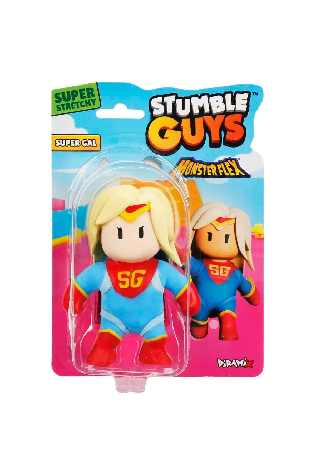 Monster Flex Stumble Guys Stretch Super Gal Figür - Stumble Guys Stretch Figür - Stumble Guys Oyuncakları