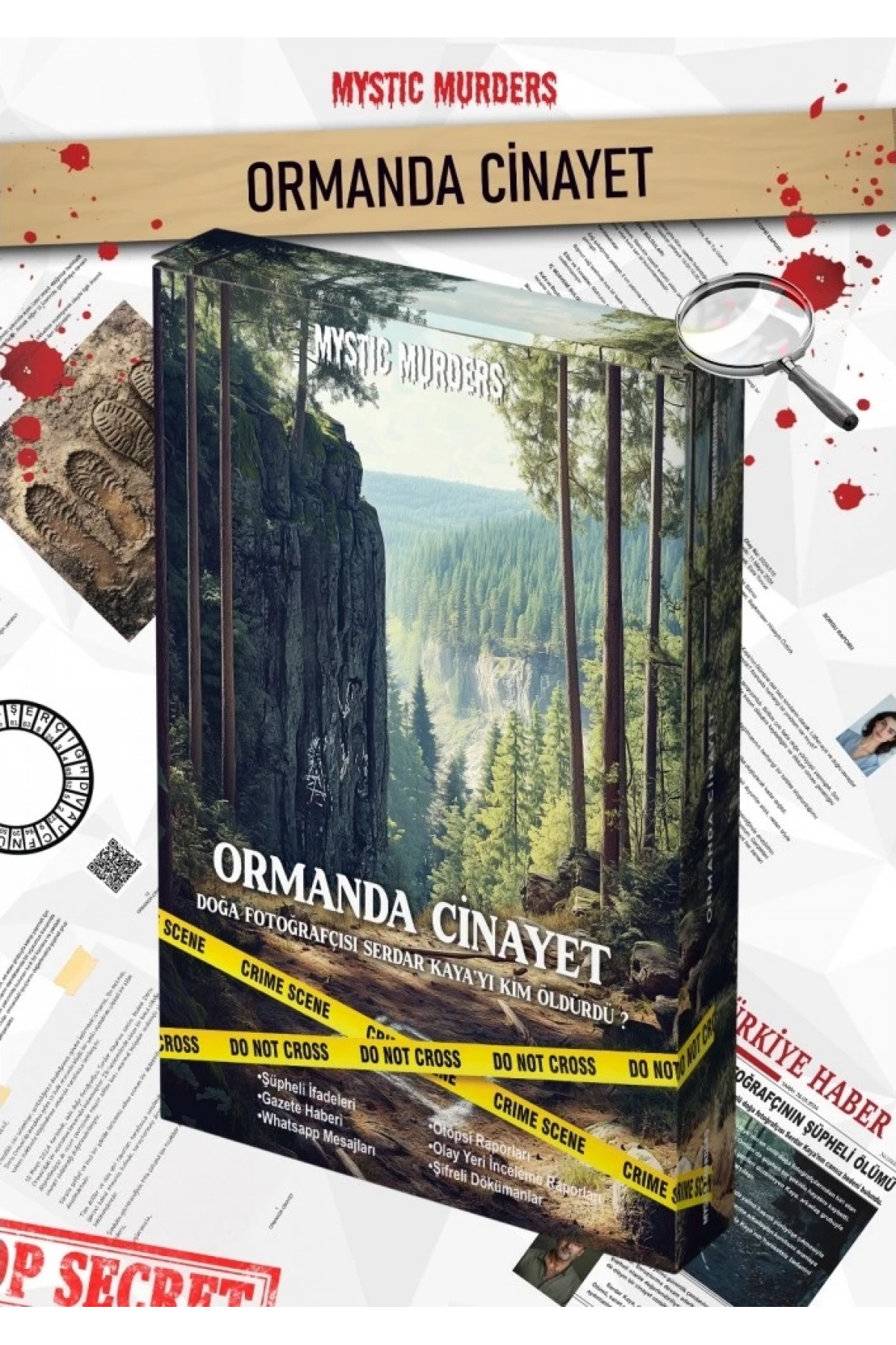 Ormanda Cinayet Dedektif Oyunu - Dava Çözme Oyunu - Suç Çözme Oyunu - Cinayet Oyunu Cinayet Çözme