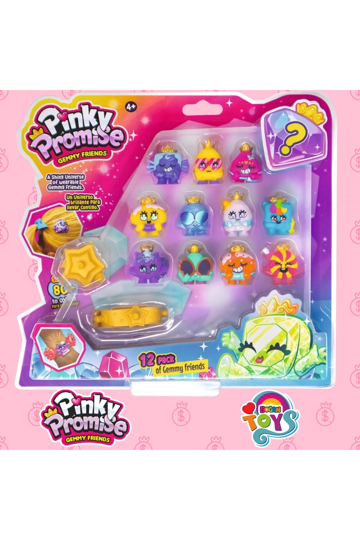 Pinky Promise Blister Paket 12 Figür - Pinky Promise Oyuncak Figür Seti - 12 Figürlü Pinky Promise