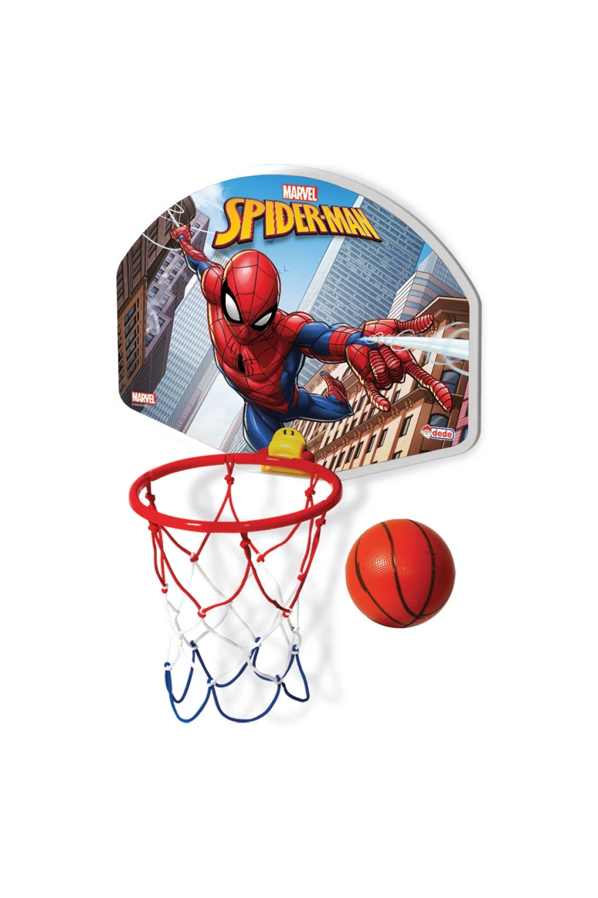 Spiderman  Orta Boy Pota Basketbol Seti - Spor Oyuncakları - Basket Seti