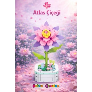 Mikro Blok Atlas Çiçeği Çiçek Lego - Lego Setleri Mini Lego - Çiçek Lego - Blossom Çiçek Lego