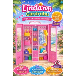 Lindanın Gardırobu - Barbie Dolap - Barbie Giysi Dolabı - Barbie Gardırop - Barbienin Kıyafet Dolap - Gardrop - Lindanın Gardrobu