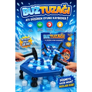 Moli Buz Tuzağı Oyunu - Akıl ve Zeka Oyunu - Buz Tuzağı Oyunu - Strateji Oyunu
