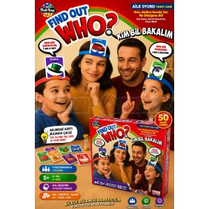 Kim Bil Bakalım Oyunu - Ben Kimim Oyunu Aile Oyunu Kutu Oyunu Find Out Who Games