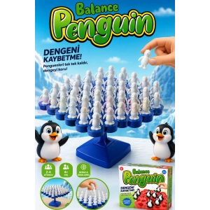 Balance Penguen Denge Oyunu - Eğitici Oyuncak Penguen Denge Oyunu - Strateji Oyunu