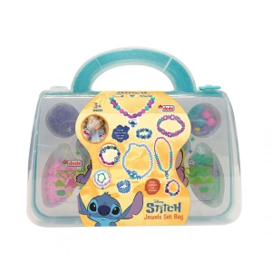 Stitch Çantalı Takı Seti - Dede Takı Seti - Boncuk Kolye Seti - Stitch Takı Seti