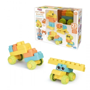 Yumuşak Soft Maxi Bloklar (23 Parça) - Soft Yumuşak Bloklar - Büyük Soft Lego Oyuncakları - Yumuşak Lego - Soft Lego