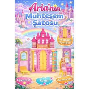 Arianın Muhteşem Şatosu - Arianın Şatosu Oyuncak - Barbie Tatil Ev Seti - Barbie Ev Seti - Barbie Şato - Şato Ev Oyuncak Barbie Şato Seti