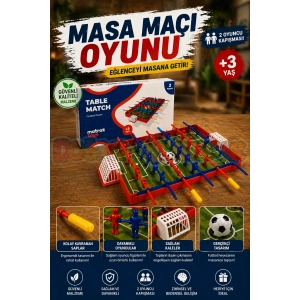 Masa Maçı Oyunu - Futbol Oyuncakları - Top Oyuncak Langırt Setleri - Langırt Oyuncakları