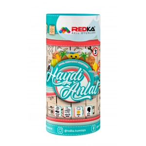 Ahşap Haydi Anlat Oyunu - Akıl ve Zeka Oyunu - Hikaye Anlatma Oyunu - Redka Haydi Anlat Oyunu - Strateji Oyunu