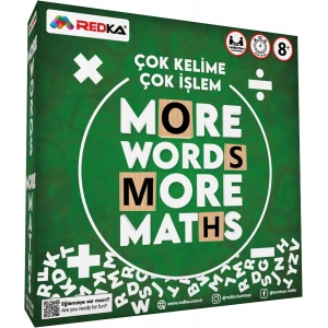Ahşap Kelime Oyunu - Redka Çok Kelime Çok İşlem Oyunu - Matematik Oyunu Kelime Oyunu
