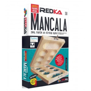 Ahşap Mangala Oyunu - Akıl ve Zeka Oyunu - Mangala Oyunu - Redka Mangala Oyunu - Strateji Oyunu