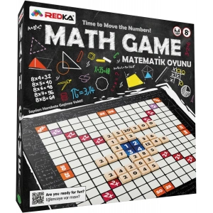Ahşap Redka Matematik Oyunu - Matematik Çözmece Oyunuz - İşlem Oyunu Zeka Oyunu