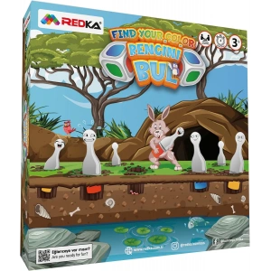 Ahşap Redka Rengini Bul Oyunu - Renk Bulma Oyunu - Renkleri Bulmaca Hafıza Oyunu