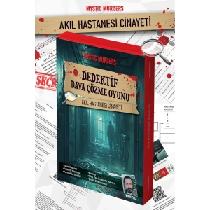 Akıl Hastanesi Davası Dedektif Oyunu - Dava Çözme Oyunu - Suç Çözme Oyunu - Cinayet Oyunu Cinayet Çözme