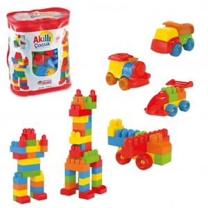 Akıllı Çocuk (125 Parça) - Büyük Parça Lego - Lego Setleri - Bloklar - Bebek Lego