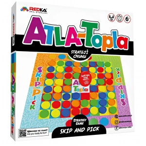 Atla Topla Oyunu - Akıl ve Zeka Oyunu - Skippity Oyunu - Redka Atla Topla Oyunu - Strateji Oyunu