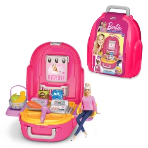 Barbie Market Seti Sırt Çantası - Kasiyer Oyuncakları - Market Setleri - Evcilik Oyuncakları