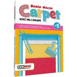 Benim Halım Carpet - Kumtoys Halı Dokunma Seti - Sanat Seti - El Zanaat Seti