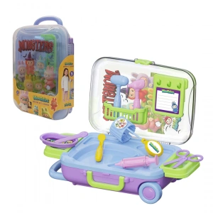 Canavarlar Labubu Doktor Set Bavulum - Doktor Setleri - Doktor Oyuncak Seti - Labubu Doktorculuk Oyunu