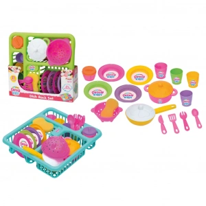 Candy & Ken Bulaşıklık Set - Mutfak Setleri - Ev Oyuncak Setleri - Bulaşık Seti
