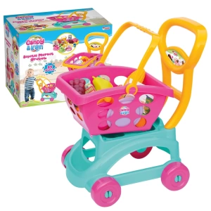Candy & Ken Sepetli Market Arabası - Mutfak Setleri - Ev Oyuncak Setleri