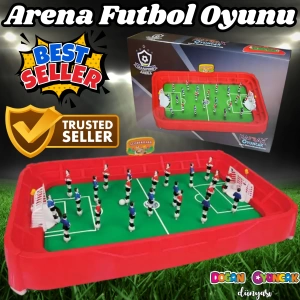 Champions Arena Futbol Oyunu - Futbol Maçı Oyuncak - Futbol Oyuncakları - Top Oyuncak Langırt Setleri - Langırt Oyuncakları - Masa Oyunu
