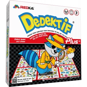Dedektif Oyunu - Akıl ve Zeka Oyunu - Görsel Dikkat Oyunu - Redka Dedektif Plus Oyunu - Strateji Oyunu