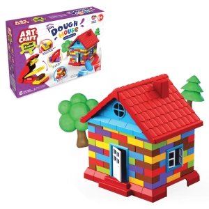 Hamur Ev Seti 600 Gr. - Oyun Hamuru Seti - Hamur Setleri - Hamur Kalıpları - Ev Hamur Seti