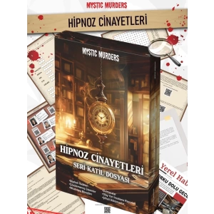 Hipnoz Cinayeti Dedektif Oyunu - Dava Çözme Oyunu - Suç Çözme Oyunu - Cinayet Oyunu Cinayet Çözme