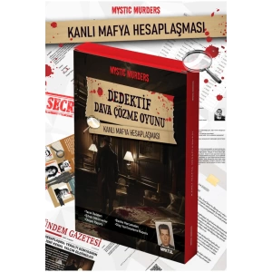 Kanlı Mafya Hesaplaşması Dedektif Oyunu - Dava Çözme Oyunu - Suç Çözme Oyunu - Cinayet Oyunu Cinayet Çözme