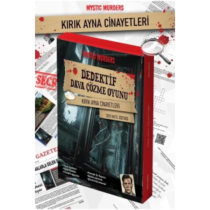 Kırık Ayna Cinayetleri Dedektif Oyunu - Dava Çözme Oyunu - Suç Çözme Oyunu - Cinayet Oyunu Cinayet Çözme