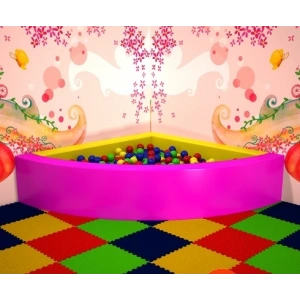 Köşe Top Havuzu - Soft Play Top Havuzu Çocuk Oyun Alanı - Sünger Oyun Alanı