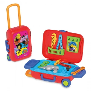 Kral Şakir Tamir Seti Bavulum - Oyuncak Tamir Setleri - Tamir Aletleri - Alet Seti - Vidalama Seti