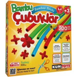 Kumtoys Bambu Çubuklar - Lego Setleri - Borular Lego - Plastik Çubuklar