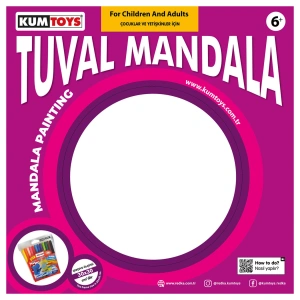 Kumtoys Tuval Mandala - Sanat Seti - Tuval Setleri - Tuval Boyama Mandal Seti