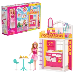 Lindanın Evi 2 Katlı - Ev Oyuncak - Lindanın Ev Seti - Barbie Ev Seti