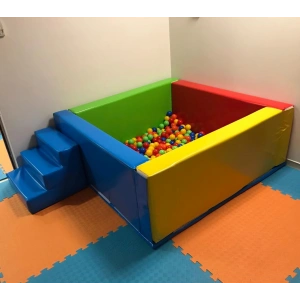 Merdivenli Sünder Top Havuzu - Sünger Soft Play Top Havuzu Çocuk Oyun Alanı