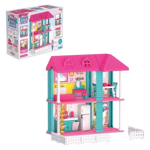 Milanın 2 Katlı Rüya Evi - Ev Oyuncak - Milanın Rüya Ev Seti - Barbie Ev Seti - Rüya Evi - Oyun Evi