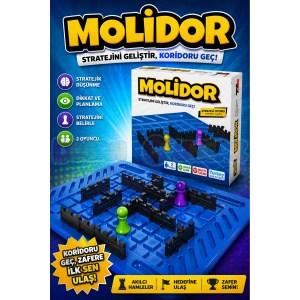 Moli Koridor Oyunu - Molidor Oyunu - Zeka Oyunu Koridor Oyunu - Strateji Oyunu