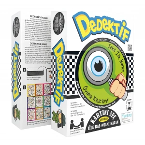 Orijinal Dedektif Oyunu - Akıl ve Zeka Oyunu - Görsel Dikkat Oyunu - Redka Dedektif Oyunu - Strateji Oyunu