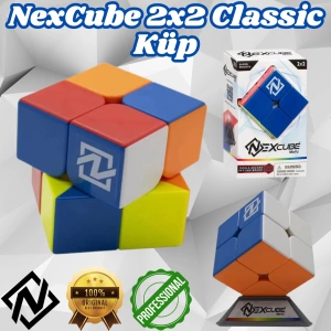 Orijinal NexCube 2x2 Classic Küp - Nexcube Speed Cube - NexCube 2x2 Classic Zeka Küpü - Zeka Küpü - Rubik Küp