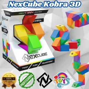 Orijinal NexCube Kobra Küp - Nexcube Speed Cube - NexCube 3D Puzzle Küpü - Zeka Küpü - Rubik Küp