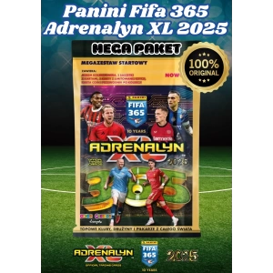 Panini FIFA 365 Adrenalyn XL 2025 Mega Başlangıç Paketi - Futbolcu Kartları - Trading Oyuncu Kartı
